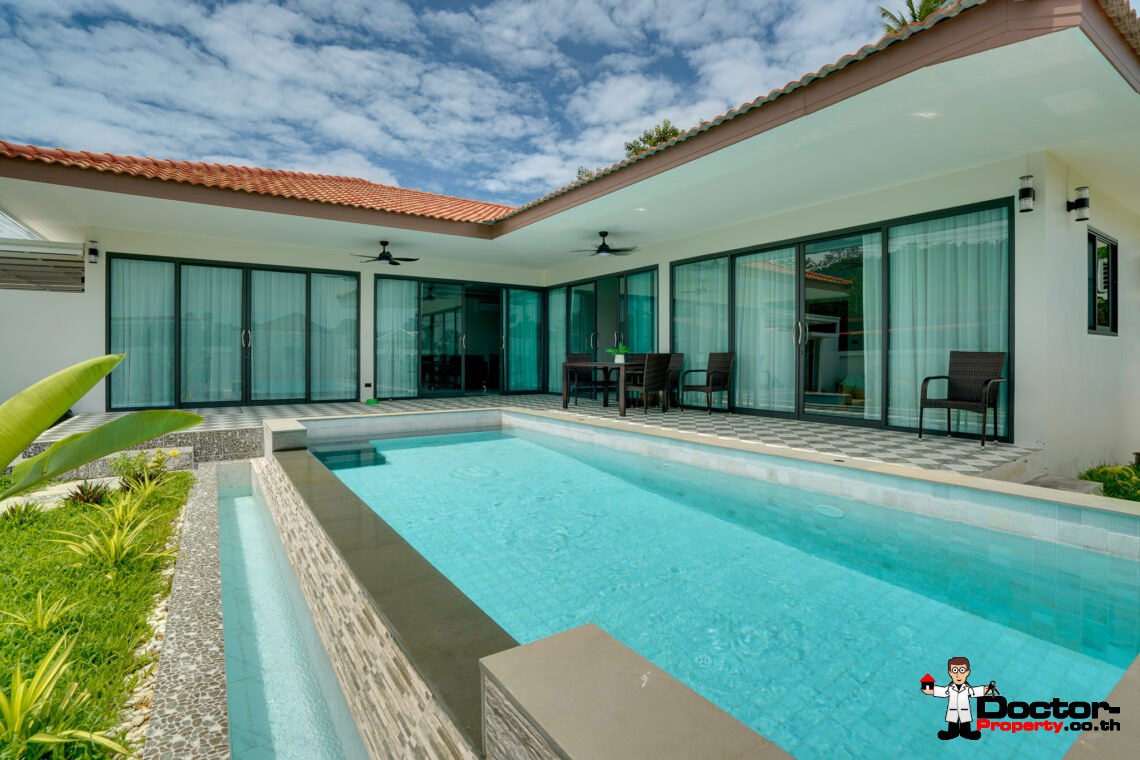 3 Bedroom Pool Villa in Lipa Noi, Koh Samui – For Sale